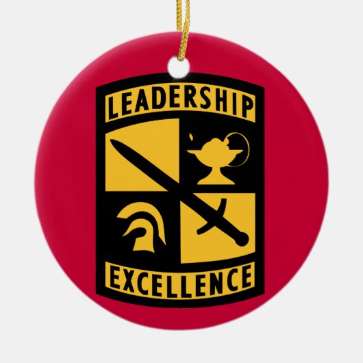 ROTC kerstversiering Keramisch Ornament (Voorkant)