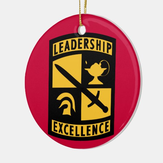 ROTC kerstversiering Keramisch Ornament (Links)