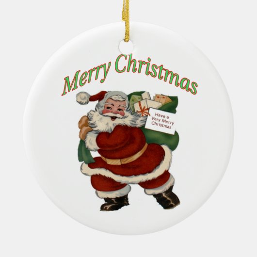 ROTC kerstversiering Keramisch Ornament (Achterkant)