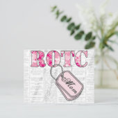 ROTC mama: Gezochte hulp Briefkaart (Staand voorkant)