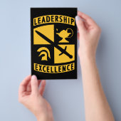 ROTC Reserve Officers' Training Corps Militair Flyer (Hand)