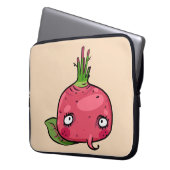 Rote Beete beet Laptop Sleeve (Voorkant Links)