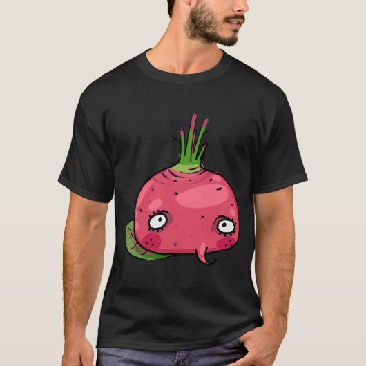 Rote Beete beet T-shirt (Voorkant)