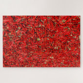 Rote Chilischoten Legpuzzel (Horizontaal)