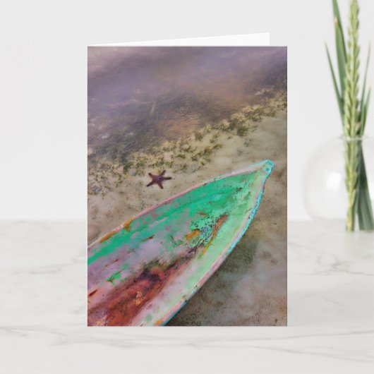 Rote Dugout en Zeester, Kaart (Voorkant)