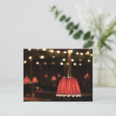 ROTE LAMPENSCHIRME FESTZELT HAAGER HERBSTFEST BRIEFKAART (Staand voorkant)