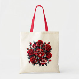 Rote Rosen - LOVE Tote Bag