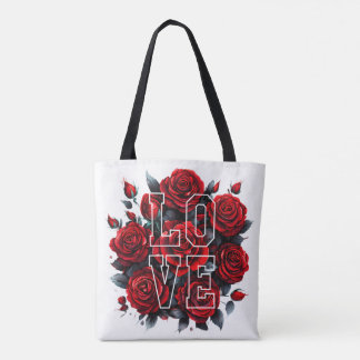 Rote Rosen - LOVE Tote Bag