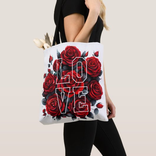 Rote Rosen - LOVE Tote Bag (Dichtbij)