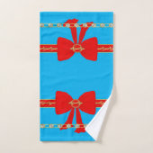 Rote Schleife Bad Handdoek (Handdoek)