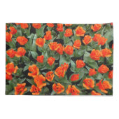 Rote Tulpen Kussensloop (Achterkant)