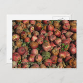 Roteer appels briefkaart (Voorkant / Achterkant)