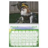 Roteer het poemkalender kalender (Mar 2027)