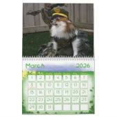 Roteer het poemkalender kalender (Mar 2026)