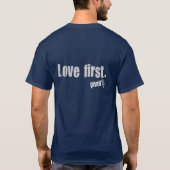 Roteerbaar 613 basisshirt - lichte logo t-shirt (Achterkant)