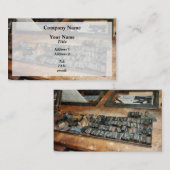 Roteerbaar type visitekaartje (Voorkant / Achterkant)