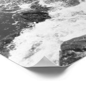 Roteert in de foto van water poster (Hoek)