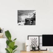 Roteert in de foto van water poster (Thuiskantoor)