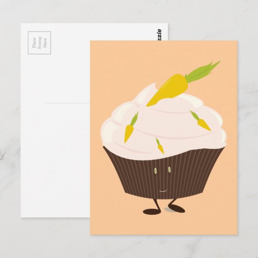 Rotelwortelcake Briefkaart (Voorkant / Achterkant)