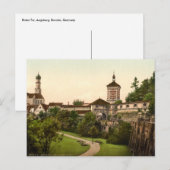 Roten Tor, Augsburg, Beieren, Duitsland Briefkaart (Voorkant / Achterkant)