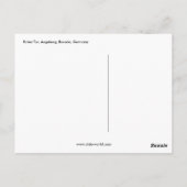 Roten Tor, Augsburg, Beieren, Duitsland Briefkaart (Achterkant)