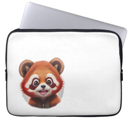 roter Pandakopf / red panda head  Laptop Sleeve