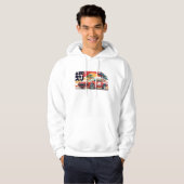 roterend vermogen hoodie (Voorkant volledig)