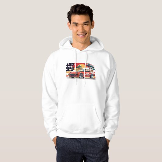 roterend vermogen hoodie (Voorkant volledig)