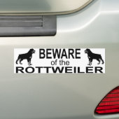 roterende bumpersticker (Op auto)