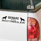 roterende bumpersticker (Op Truck)