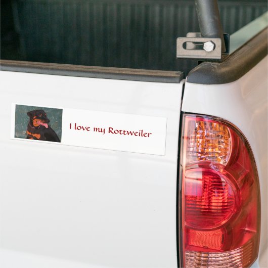 Roterende bumpersticker (Op Truck)