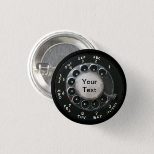 Roterende Button van de Wijzerplaat van de Telefoo