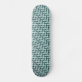 Roterende cirkels - Groen en DK Groen Skateboard (Voorkant)