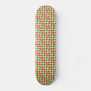 Roterende cirkels - rood en groen persoonlijk skateboard