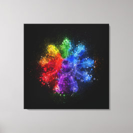  Roterende de Muurkunst van de Motorluchtvaart, Vl Canvas Afdruk