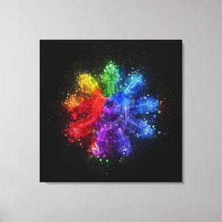  Roterende de Muurkunst van de Motorluchtvaart, Vl Canvas Afdruk