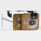  roterende grondtelefoon Case-Mate iPhone case (Achterkant (horizontaal))