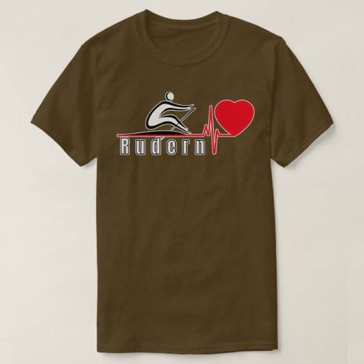 Roterende hartliefde 2 t-shirt (Design voorkant)