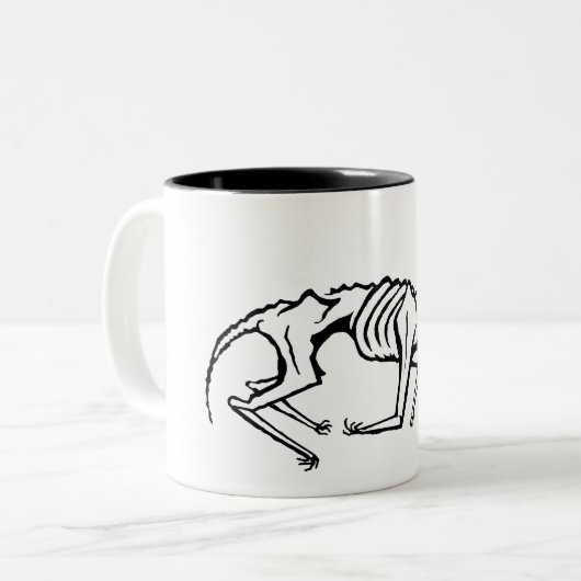 Roterende jas 11oz. Mok (Voorkant links)