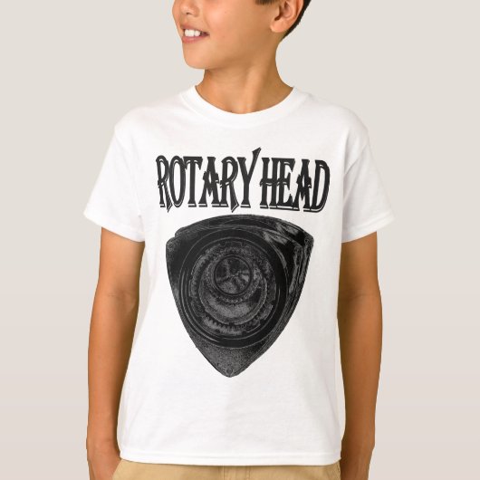 Roterende Motor Roterende Hoofdauto T-shirt (Voorkant)