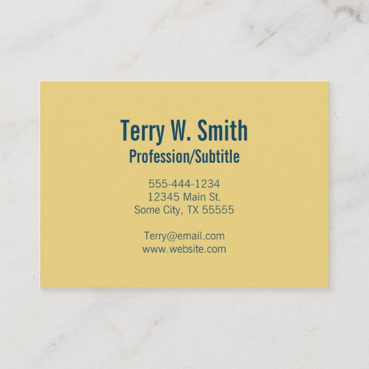 Roterende Pop Visitekaartje (Achterkant)