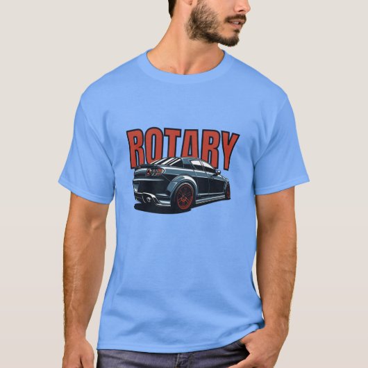 Roterende RX8 T-shirt (Voorkant)