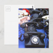 Roterende telefoon briefkaart (Voorkant / Achterkant)