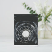 roterende telefoon briefkaart (Staand voorkant)