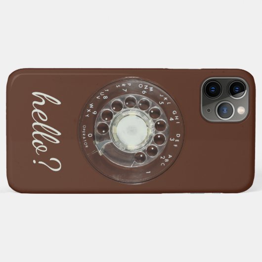 Roterende telefoon Case-Mate iPhone case (Achterkant (horizontaal))