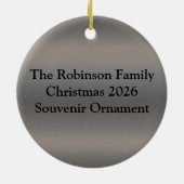  roterende telefoon keramisch ornament (Achterkant)