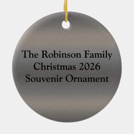  roterende telefoon keramisch ornament (Achterkant)