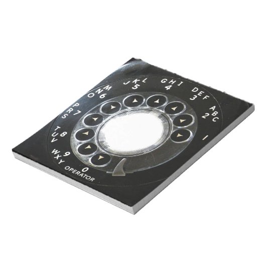 Roterende telefoon notitieblok (Linkerzijde)