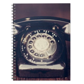 roterende telefoon notitieboek