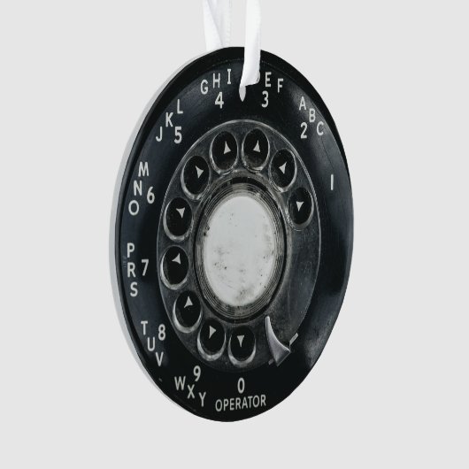  roterende telefoon ornament (voorkant)